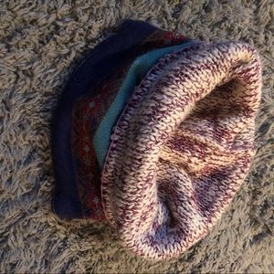 Reversible Knitted Infinity scarf ;)